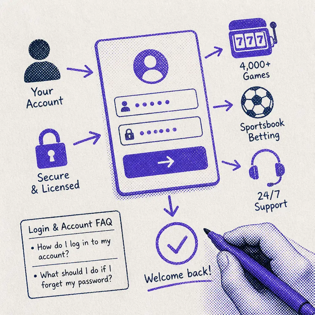 Casino Days Login – Sign In to Your Account visual guide for Casino Days