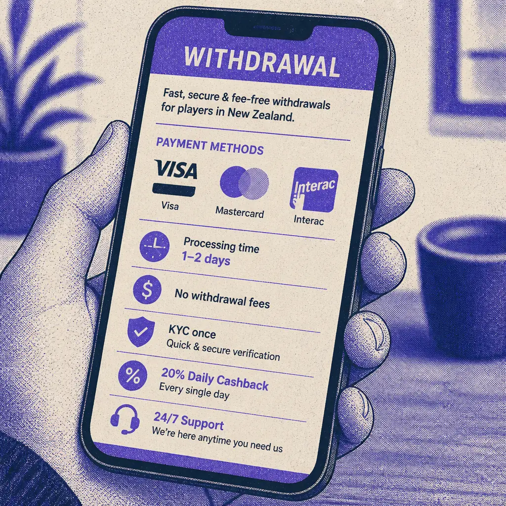 Casino Days Withdrawal NZ – Payment Methods and Limits visual guide for Casino Days