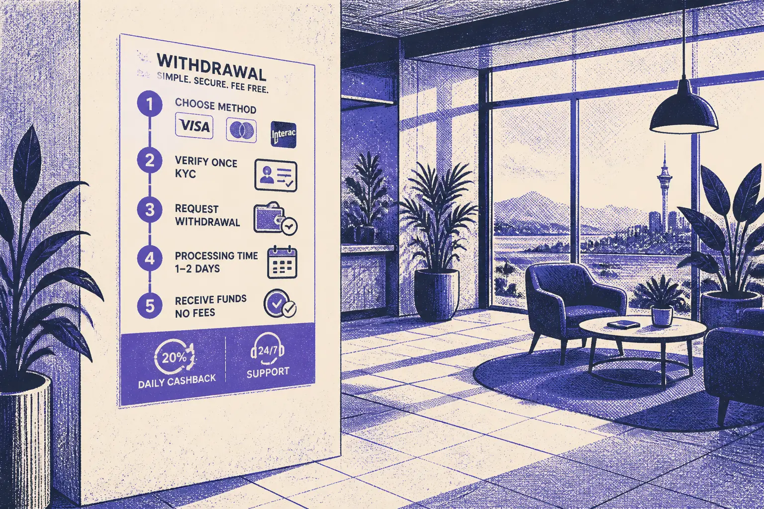 Casino Days Withdrawal NZ – Payment Methods and Limits visual guide for Casino Days